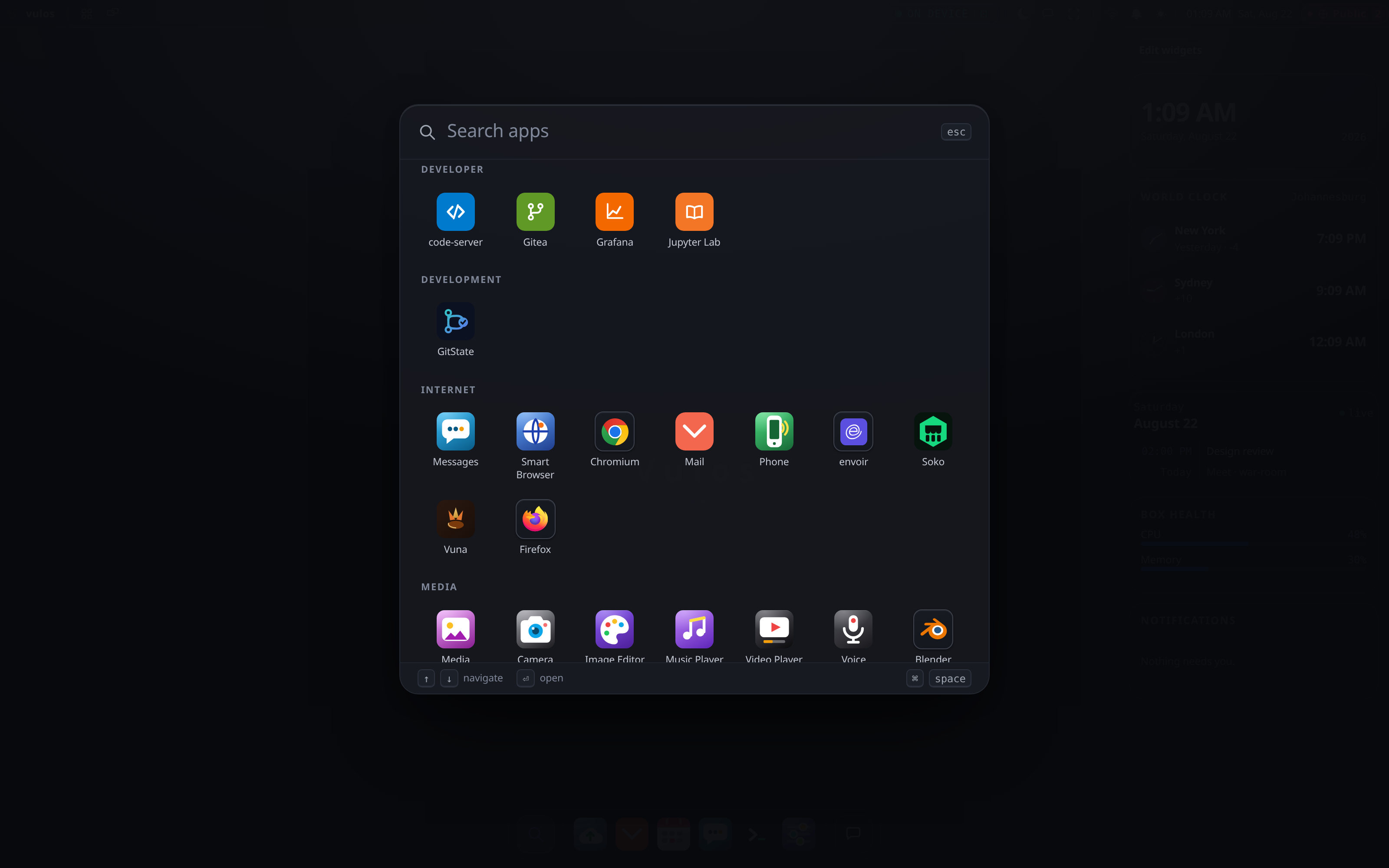 Vulos — Your apps